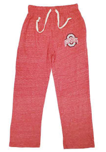 Youth Red Ohio State Buckeyes Knobby Sweatpants