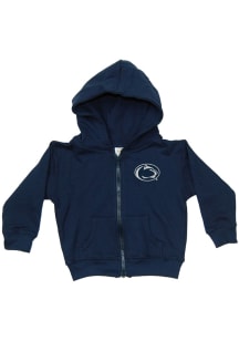 Youth Navy Blue Penn State Nittany Lions Primary Long Sleeve Full Zip Jacket