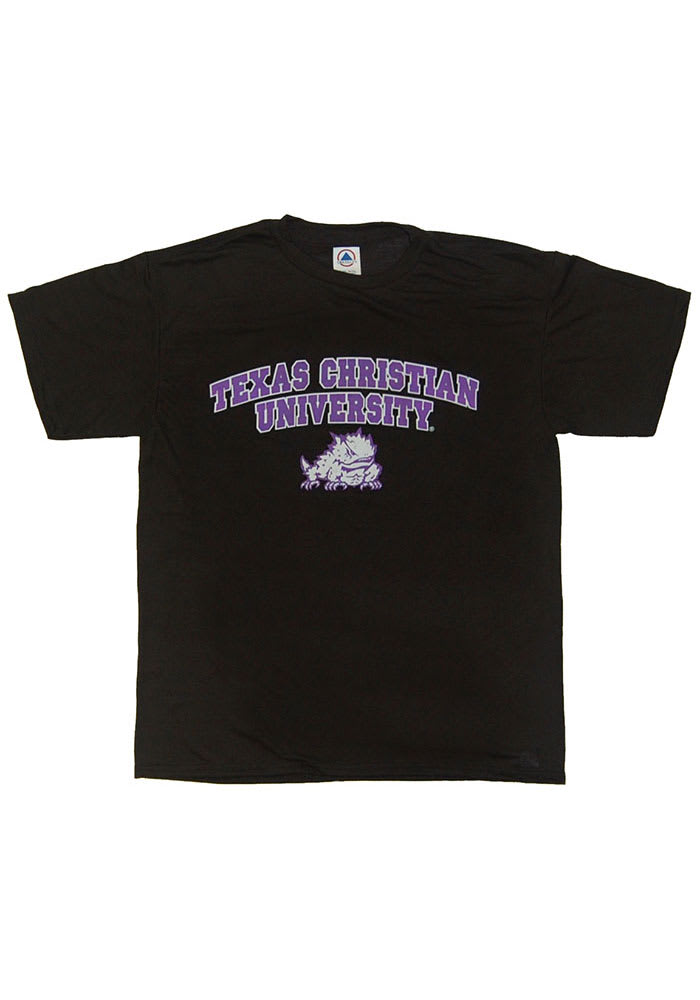 TCU Horned Frogs Youth Black Sport Short Sleeve T-Shirt