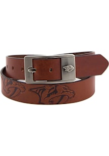 Nashville Predators Leather Brandish Mens Belt