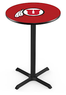 Utah Utes Cross Base Pub Table