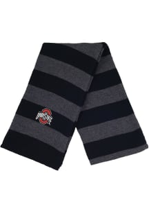 Ohio State Buckeyes LogoFit Niagara Mens Scarf - Black