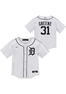Riley Greene  Detroit Tigers Toddler White Home Replica Jersey