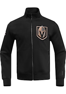 Pro Standard Vegas Golden Knights Mens Black Classic Track Track Jacket