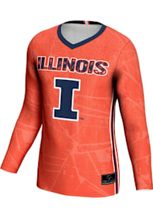 Youth Illinois Fighting Illini Orange ProSphere Vigor Jersey