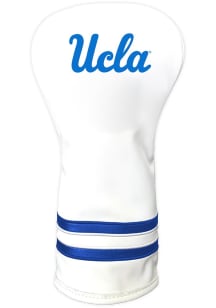 White UCLA Bruins Vintage Driver Golf Headcover