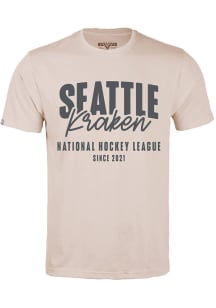 Levelwear Seattle Kraken Tan Richmond Response Short Sleeve T Shirt