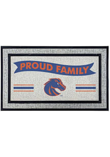 Boise State Broncos Proud Family 18x30 Door Mat