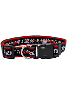 Chicago Bulls Satin Dog Pet Collar