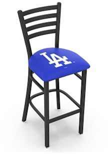 Los Angeles Dodgers Stationary Pub Stool - Black