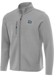Mens Drexel Dragons Ash Antigua Objection Light Weight Jacket