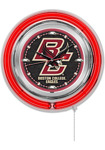 Boston College Eagles Double Neon Wall Clock
