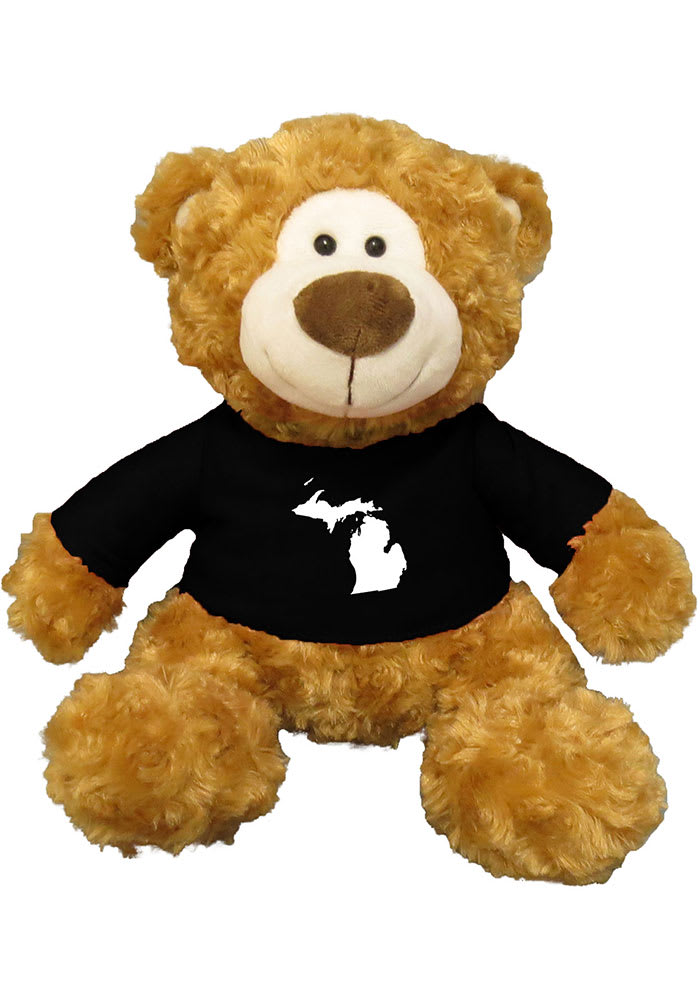 Michigan 10 Inch Local Shirt Bear Plush
