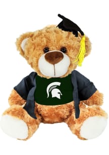 Green Michigan State Spartans 9.5in Graduation Bear Plush