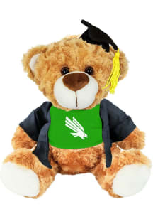 North Texas Mean Green 9.5in Graduation Bear Plush - Green