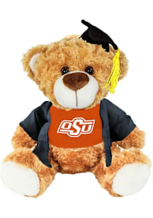 Oklahoma State Cowboys 9.5in Graduation Bear Plush - Orange