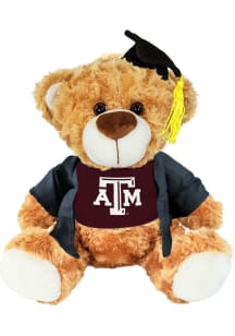 Texas A&amp;M Aggies 9.5in Graduation Bear Plush - Maroon