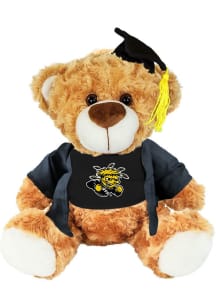 Wichita State Shockers 9.5in Graduation Bear Plush - Yellow