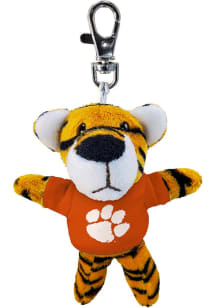 Clemson Tigers 4.5in Plush Keychain - Orange