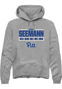 Owen Seemann Rally Mens Graphite Pitt Panthers NIL Stacked Box Player Hood