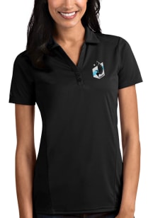 Antigua Minnesota United FC Womens Black Tribute Short Sleeve Polo Shirt