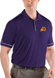 Antigua Phoenix Suns Mens Purple Salute Short Sleeve Polo