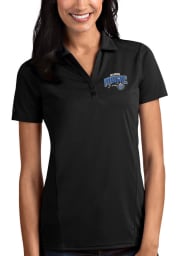 Antigua Orlando Magic Womens Black Tribute Short Sleeve Polo Shirt