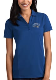 Antigua Orlando Magic Womens Blue Tribute Short Sleeve Polo Shirt