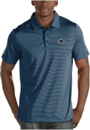 Antigua Penn State Nittany Lions Mens Navy Blue Quest Short Sleeve Polo