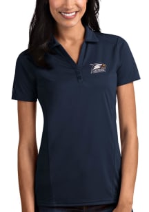 Antigua Georgia Southern Eagles Womens Navy Blue Tribute Short Sleeve Polo Shirt