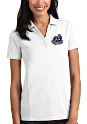 Antigua Old Dominion Monarchs Womens White Tribute Short Sleeve Polo Shirt