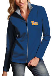 Antigua Pitt Panthers Womens Blue Leader Medium Weight Jacket