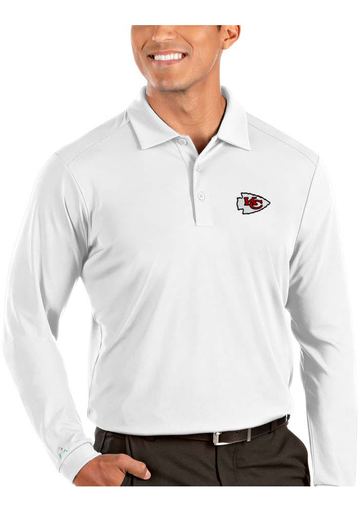 Kansas City Chiefs Antigua Carry Long Sleeve Button-Up Shirt