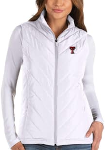 Antigua Texas Tech Red Raiders Womens White Atlantic Vest