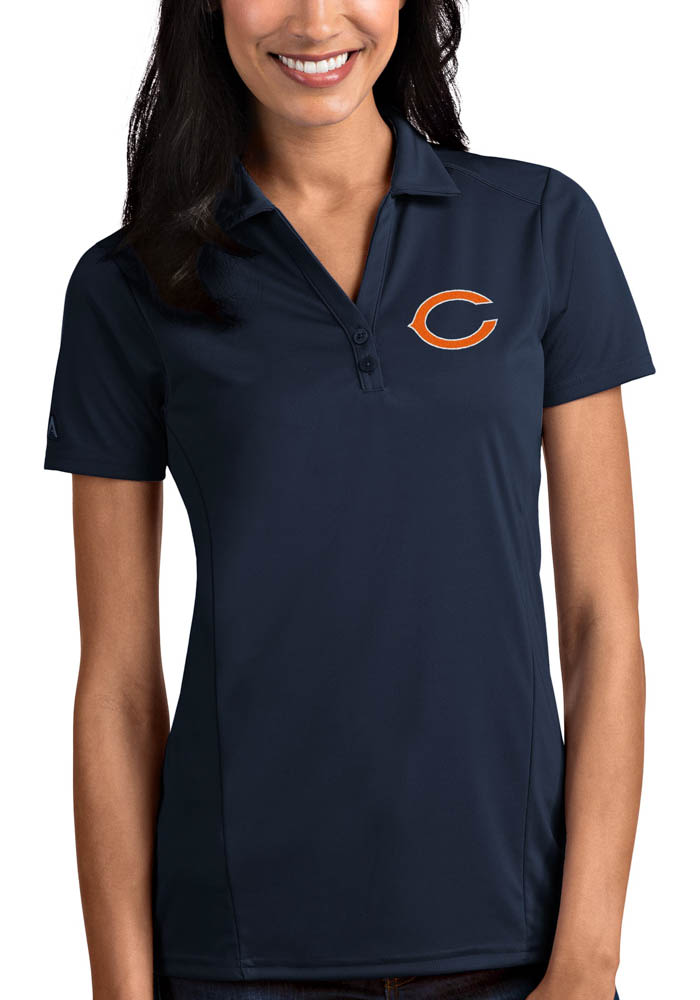 Chicago Bears Antigua Compass Polo - White