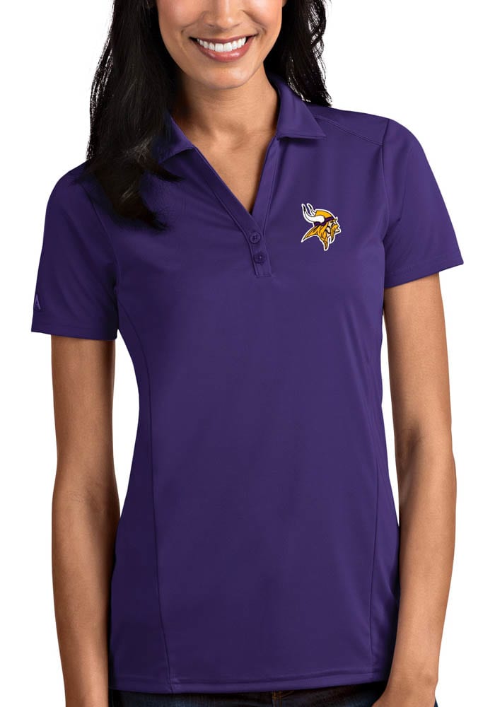 Minnesota Vikings Antigua Compass Polo - Purple