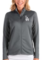 Antigua Los Angeles Dodgers Womens Grey Passage Medium Weight Jacket