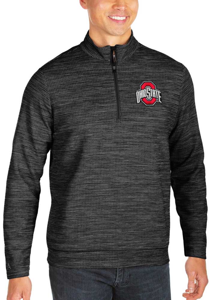 ohio state half zip pullover