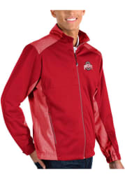 Antigua Ohio State Buckeyes Mens Red Revolve Medium Weight Jacket