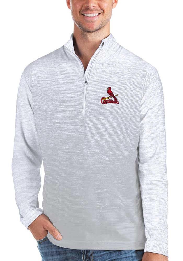 Antigua St Louis Cardinals Mens Navy Blue Generation Long Sleeve 1