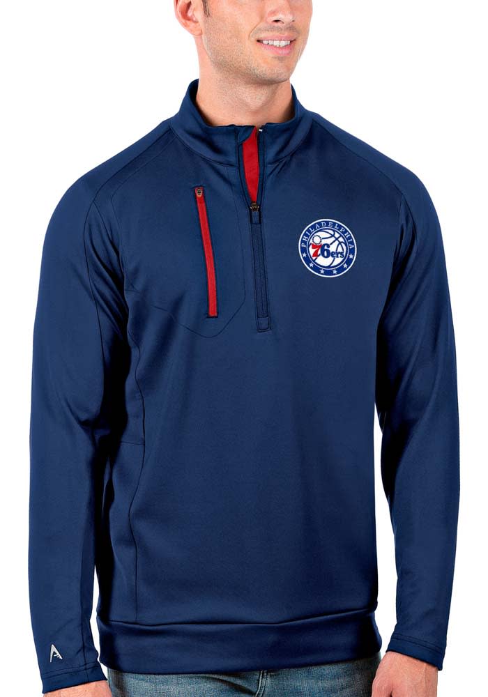 76ers quarter zip nike