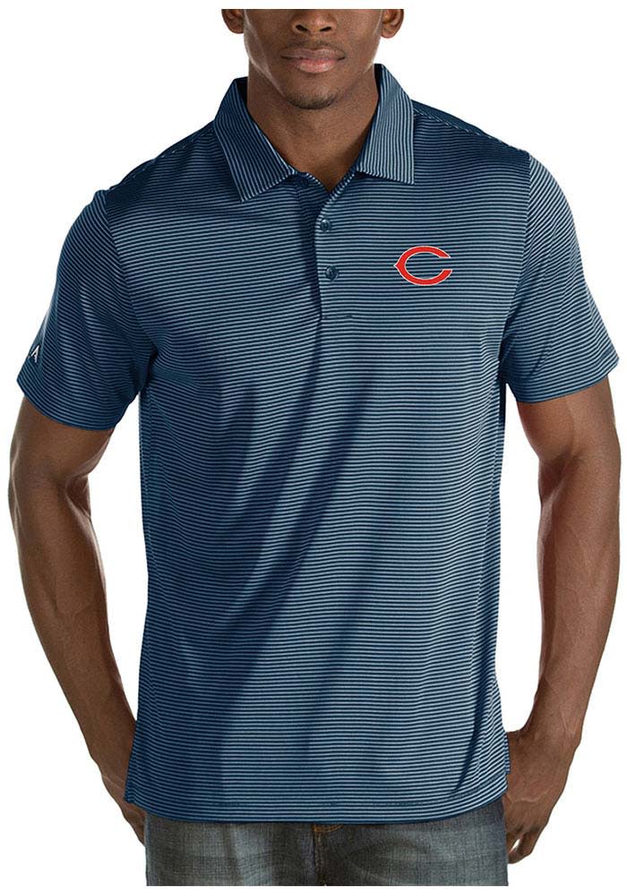 Chicago Cubs Dri-Fit Franchise Polo by NIKE