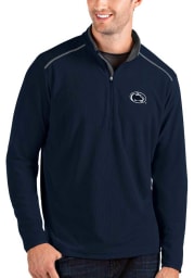 Antigua Penn State Nittany Lions Mens Navy Blue Glacier Long Sleeve 1/4 Zip Pullover