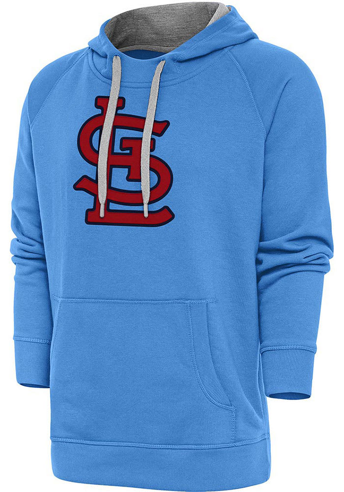 St. Louis City SC Antigua Logo Victory Pullover Hoodie - Navy