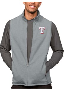 Antigua Texas Rangers Mens Grey Course Sleeveless Jacket