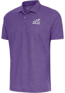 Antigua Grand Canyon Antelopes Mens Purple Esteem Short Sleeve Polo