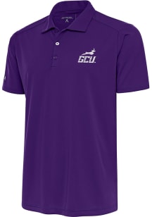 Antigua Grand Canyon Antelopes Mens Purple Tribute Short Sleeve Polo