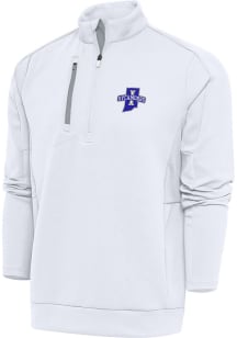 Antigua Indiana State Sycamores Mens White Generation Long Sleeve 1/4 Zip Pullover