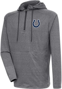 Antigua Indianapolis Colts Mens Charcoal SPIKES Hood