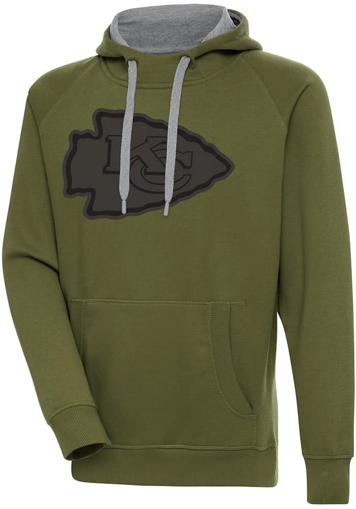 Olive green 2024 chiefs hoodie